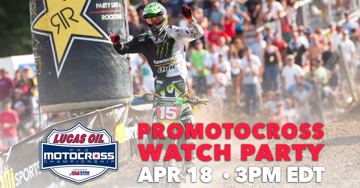 pro motocross watch party