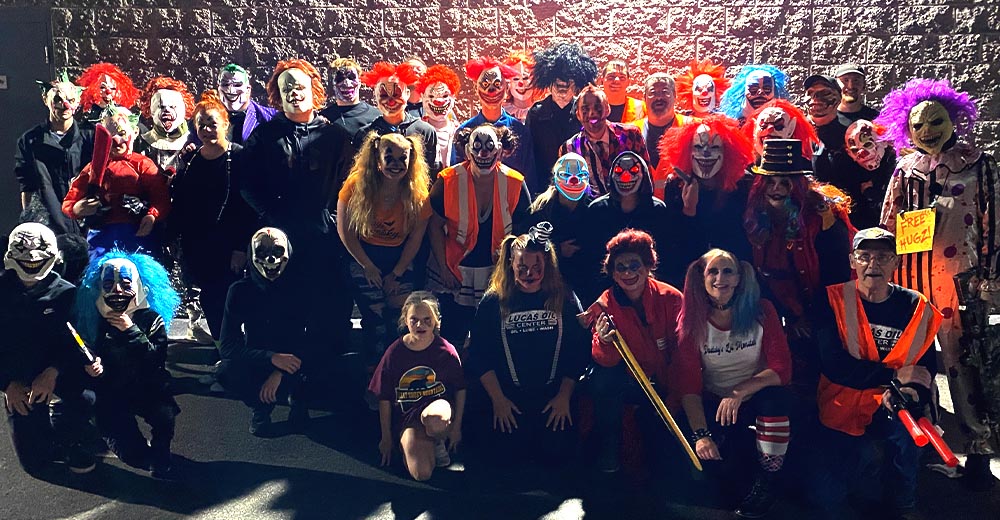 Haunted Car Wash crew night 2. (SATURDAY, 10/29)