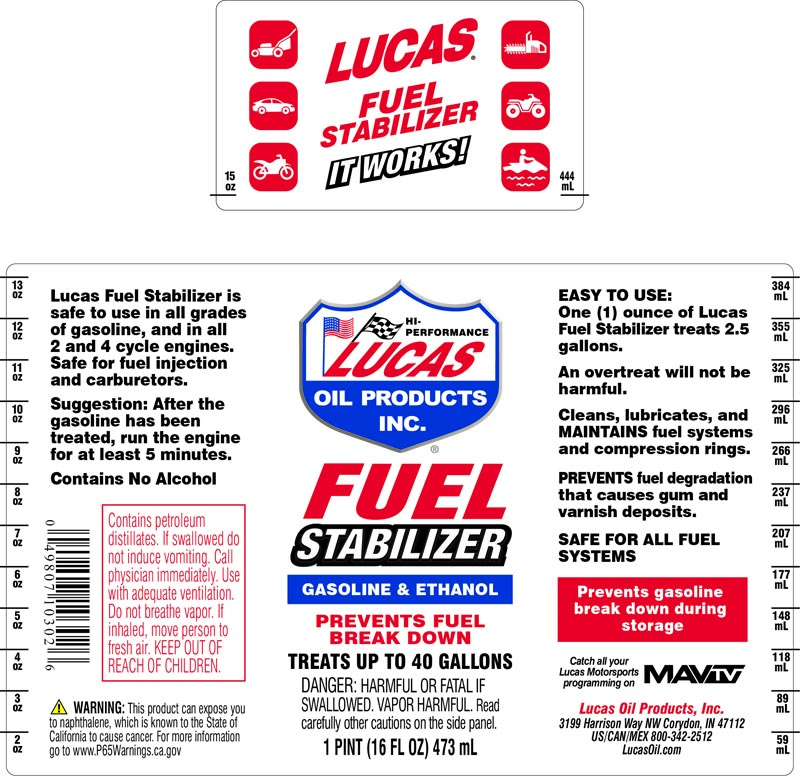 Fuel Stabilizer - 16oz