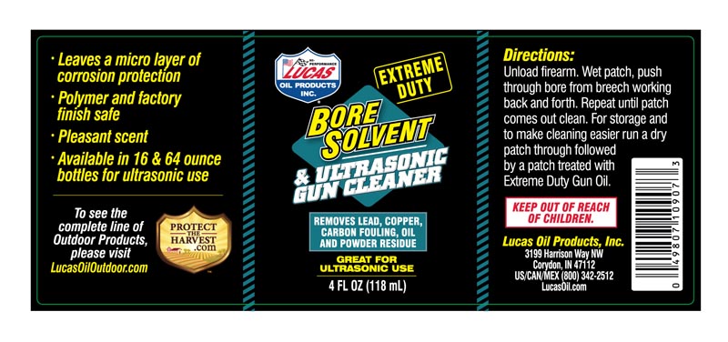 Extreme Duty Bore Solvent - 4oz (Label)